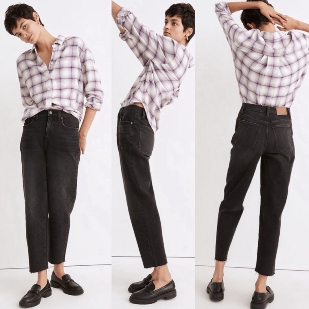 Madewell 31T black Balloon Jeans